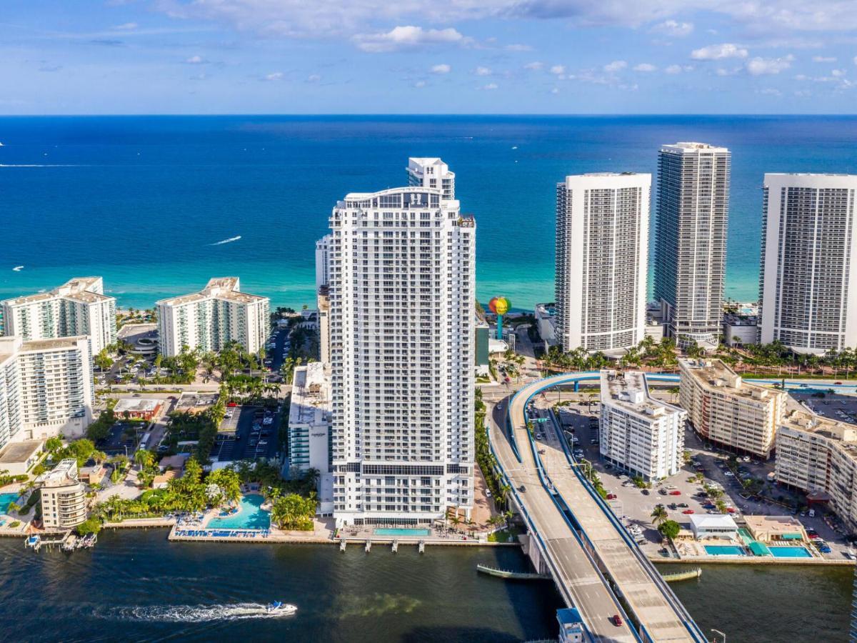 Hyde Beach House Three-Bedroom, Waterfront, Ocean And Intercostal View, Rooftop Pool, 5 Min Walk To Beach ハリウッド エクステリア 写真