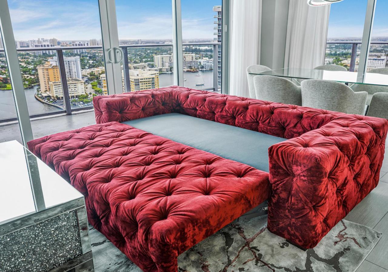 Hyde Beach House Three-Bedroom, Waterfront, Ocean And Intercostal View, Rooftop Pool, 5 Min Walk To Beach ハリウッド エクステリア 写真