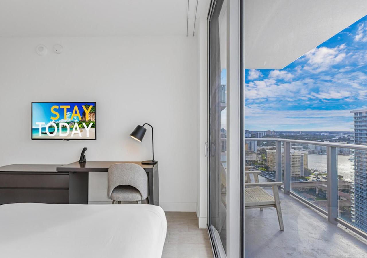 Hyde Beach House Three-Bedroom, Waterfront, Ocean And Intercostal View, Rooftop Pool, 5 Min Walk To Beach ハリウッド エクステリア 写真