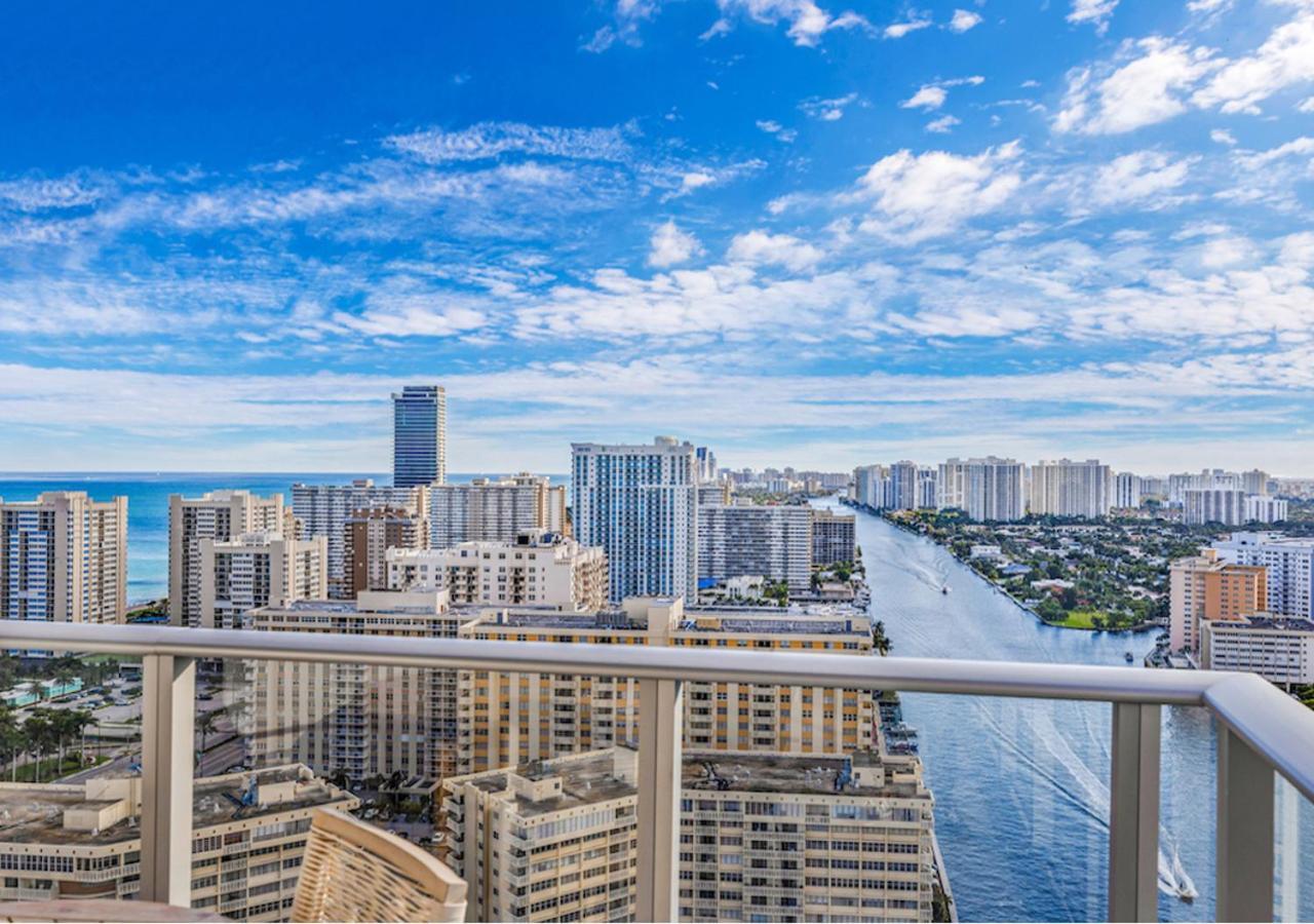 Hyde Beach House Three-Bedroom, Waterfront, Ocean And Intercostal View, Rooftop Pool, 5 Min Walk To Beach ハリウッド エクステリア 写真