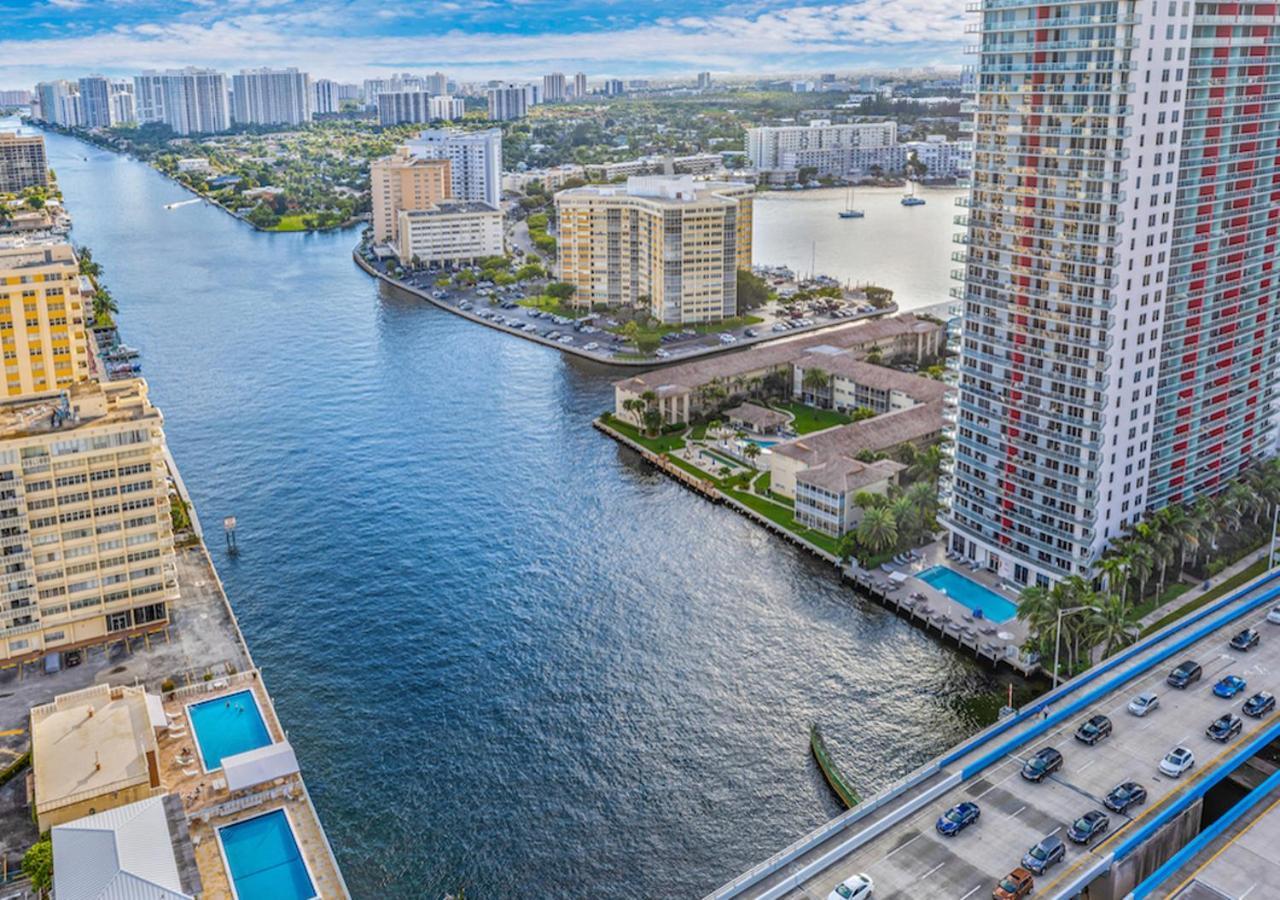 Hyde Beach House Three-Bedroom, Waterfront, Ocean And Intercostal View, Rooftop Pool, 5 Min Walk To Beach ハリウッド エクステリア 写真